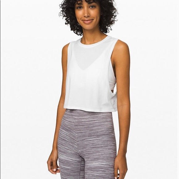 Muscle love crop tank lululemon - Picture 1 of 4